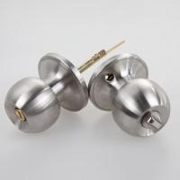 【cw】Hot Sale High Quality Stainless Steel Round Door Knobs Knob Handle Internal Round Door Knobs Entrance Passage Lock with Key ！