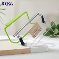 Towel Holder Sucker Wall Rack Washing Cloth Rag Hook Free Punch Storage Hanger Hand Towel Dish Towel Rack Kitchen Bathroom Tools