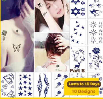 Wholesale TH376TH400 Fashionable trend waterproof flower 3D arm tattoo  sticker men  women personality half arm tattoo stickers From malibabacom