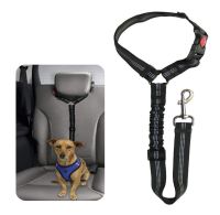 Adjustable Pet Cat Dog Car Seat Belt Pet Seat Vehicle Dog Harness Lead Clip Safety Lever Traction Dog Collars Dogs Accessoires