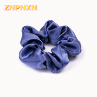 ZNPNXN สายรัดผมผ้าซาตินคริสตัลเส้นใหญ่อุปกรณ์เสริมผมแฟชั่นหรูหราสำหรับผู้หญิง