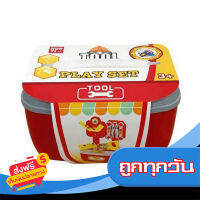 ส่งฟรี ส่งเร็ว TOYS MART ทอยส์ มาร์ท ชุดเครื่องมือช่างกล่องพลาสติก SS-002 (A) เก็บปลายทาง