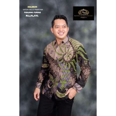KEMEJA PRIA Batik HOLIDAYS BATIK Shirt Men Long Sleeve Layer FURING FULL Body BATIK SOLOKU