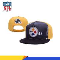 Pittsburgh Steelers ทีม N/f/l หมวกเบสบอลแฟชั่นกีฬา Snapback หมวกปีกแบนสูงถนนหมวกกันแดด1007TY23