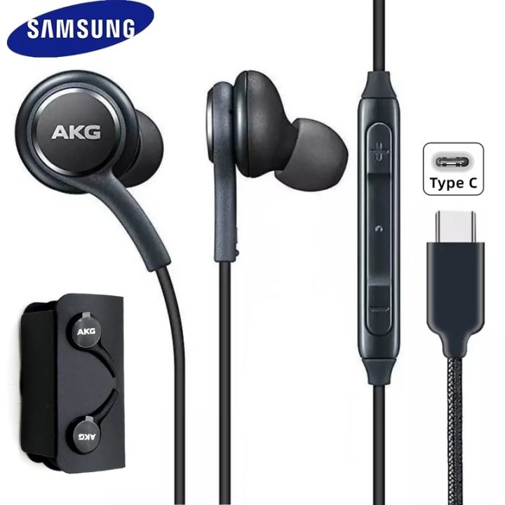 AKG C-Type USB In-Ear Headphones Earphones Wired For Samsung S22 S21 S20  SERIES