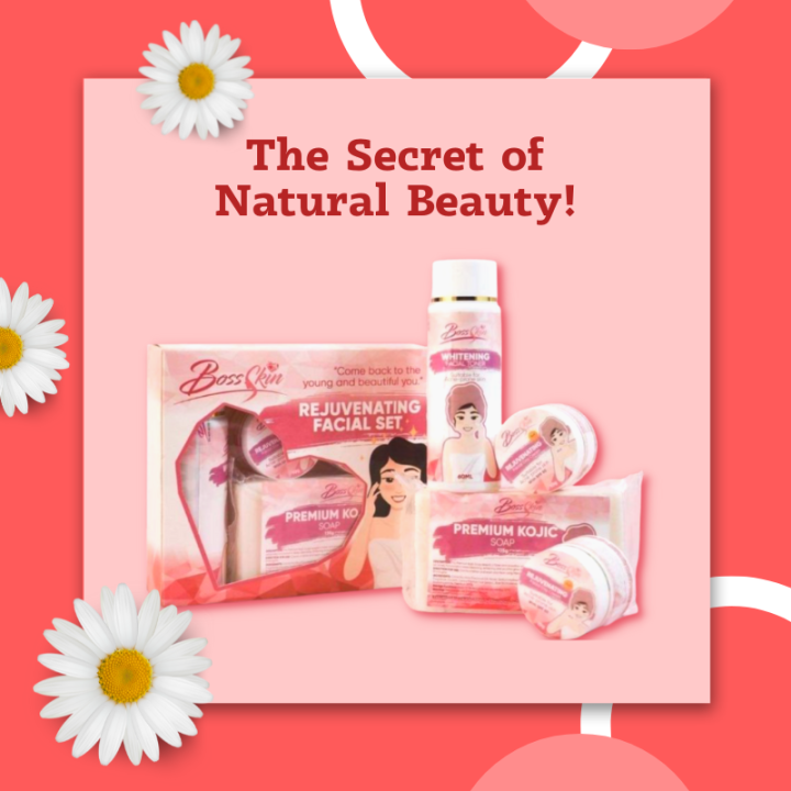 *Making Perfect Skin Possible!🥰* Boss Skin Rejuvenating Facial Set with