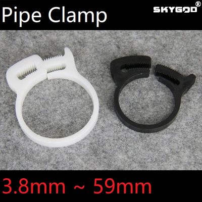 10pcs Hose Clamps 3.8 59mm Plastic Line Water Pipe Strong Clip Spring Cramps Fuel Air Tube Fitting Fixed Tool