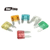 Car 12V In-line Mini Blade Fuse Holder with 5 10 15 20 25 30A Fuses Fuses  Accessories