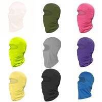 【CW】 Lycra fabric Face Windproof Ski Hiking Cycling Breathable Hats Motorcycle Helmet Cap Hood Men