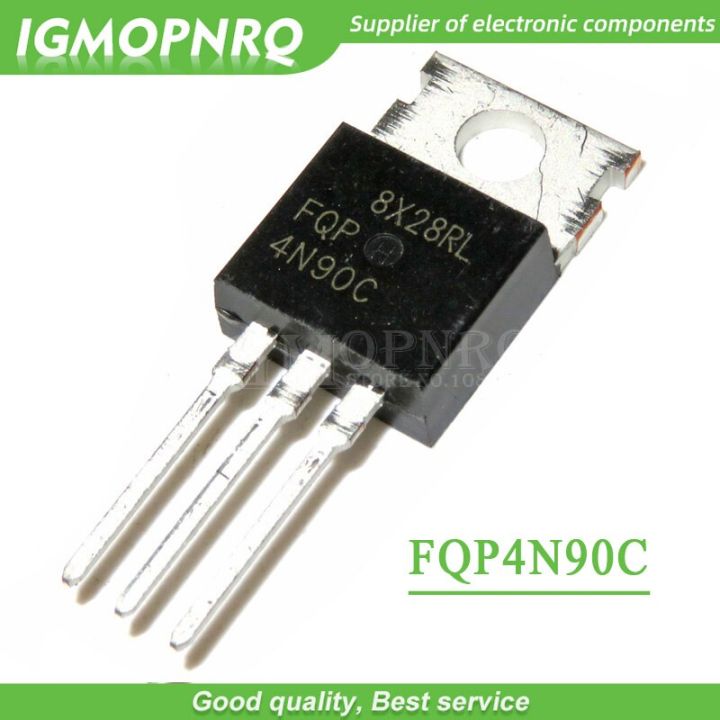 10pcs/lot FQP4N90C FQP4N90 4N90C TO 220 N channel FET New Original