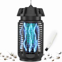 20W Electric Zapper,Effective 4300V Electric Mosquito Zappers - Insect Trap, Waterproof For Indoor &amp; Outdoor - Electronic Light Bulb Lamp GOULD