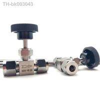 ▲☫ Adjustable Needle Valve O.D 3 4 6 8 10 12 Mm 3/8 quot; 1/2 39; 39; Inch Tube Kitchen Shutoff Compression Switch Fifing 304 Acid Set Crane