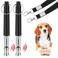 DySunny 2pcs Dog Whistle With rope High Frequency Supersonic Whistle Stop Barking Control Dog Training Deterrent Whistle Puppy Adjustable Training