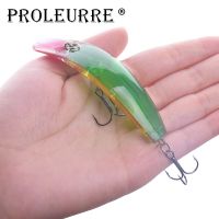 【hot】 1Pcs Floating leech Fishing lure 90mm 8g Wobblers Crankbait Artificial Hard Bait Bass Plastic Tackle