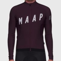 MAAP 2021 Spring Summer Men Long Sleeve Cycling Jersey Top Quality Bicycle MTB Bike Riding Shirt Clothing Ropa De Ciclismo