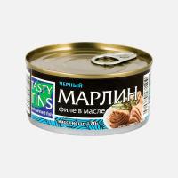 TASTY TINS Черный марлин филе в масле 170грамм