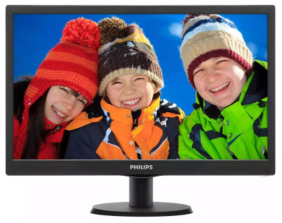 [ประกันศูนย์ 3 ปี] 🎏Philips 19.5" 203V5LHSB2 Monitor (VGA, HDMI) จอคอมพิวเตอร์ จอมอนิเตอร์ 19.5นิ้ว - [Kit IT]