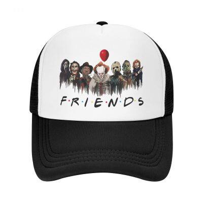 Classic Horror Movie Friends Character Baseball Cap for Men Women Adjustable Trucker Hat Sports