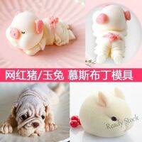 【Ready Stock】 ♤▲ C14 Ice mold 制冰模具 3D立体沙皮狗口慕斯布丁果冻冰淇凌蛋糕硅胶模具钵仔糕模具eegg88.my3.11