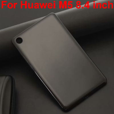 Soft TPUสำหรับHuawei MediaPad M5 8.4นิ้วSHT-W09 SHT-AL09ฝาครอบป้องกัน