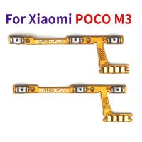 สำหรับ Xiaomi Poco M3สวิทช์ไฟปุ่มเปิด/ปิดกุญแจควบคุมระดับเสียงปุ่ม Flex อะไหล่สายเคเบิล