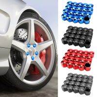 19/17mm 20pcs/set Car Wheel Nut Caps Protection Covers Caps Anti-Rust Auto Hub Screw Cover Car Tyre Nut Bolt Exterior Decoration