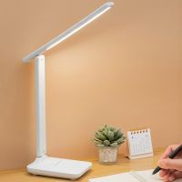 Dimmable Desk Lamps 3-level Touch Dimming Eye Protection LED Table Lamp Night Light USB Rechargable Eye-caring Lamps For Study
