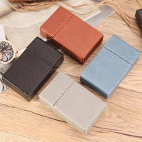 Portable Ciggarett Storage Box Leather Cover Anti-pressure Ciggarrett Case Holder Smking Accessories