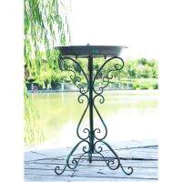 American-Style Distressed Outdoor Iron Outdoor Anti-Rust Feeder Flower Stand Floor Receptacle Garden Terrace Villa Decor