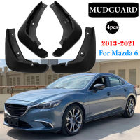 4pcs Car Mud flaps สำหรับ MAZDA 6 (GJ) Atenza 2013-2017 2018 2019 2020 2021 mudflaps Splash guards Mud FLAP mudguards Fender