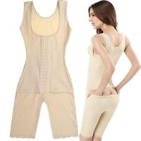 Ready Stock ✨ Strong breasted postpartum post-partum belly-cutting hip-lifting clothing slimming one-piece corset for women