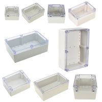 ABS Plastic Junction Box Dustproof Waterproof IP65 Electrical Enclosure Universal Project Enclosure PC Transparent clear cover