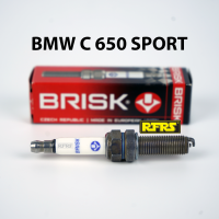 หัวเทียน BRISK PREMIUM RACING แกนเงิน BMW C 650 SPORT Spark Plug (SY01RC) รองรับทุกน้ำมัน Made in EU