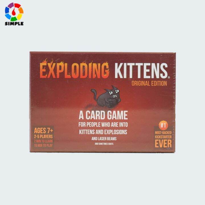 บอร์ดเกมส์-เกมส์แมวระเบิด-exploding-imploding-streaking-kittens-board-game