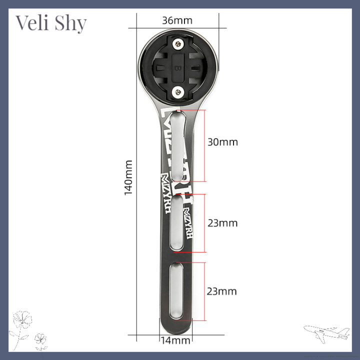 veli-shy-ที่ยึดกล้องคอมพิวเตอร์จักรยาน-1ชุดที่ยึดจักรยานด้านหน้าจากที่ยึดจักรยาน