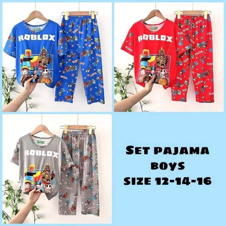 New Roblox - Terno T-shirt and Pajamas Only ₱109.00! #kids terno