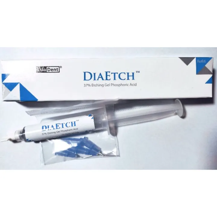 DiaEtch, Dental Etchant Gel 37% Phosporic Acid, Syr/5ml | Lazada PH