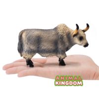 Animal Kingdom - โมเดล Yak จามรี เทา ขนาด 14.50 CM (จากสงขลา)