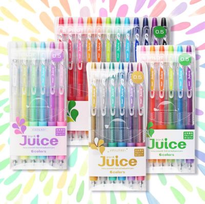 PILOT Juice Gel Pen 0.38Mm 0.5Mm 24 Color LJU-10UF For School Office Writing Supplies Stationery Gel Pens