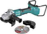 Makita XAG22ZU1 18V X2 LXT Lithium-Ion (36V) Brushless Cordless 7" Paddle Switch Cut-Off/Angle Grinder, with Electric Brake and AWS, Tool Only