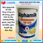 Sữa bột Alphamilk Glucerna Tổ Yến ,tăng cường sức đề kháng