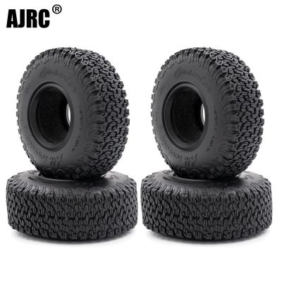 4pcs 1.9 Inch Rubber Tyre 110x45mm For 1/10 Rc Crawler Car Trax Trx4 Axial Scx10 Wraith Rc4wd Yikong Rgt Wrangler 1.9 Wheel