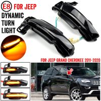 Pair Led Side Wing Mirrors Dynamic Turn Signal Light Indicator Blinker Repeater Lamp For JEEP GRAND CHEROKEE WK2 2010 -2020Signal Light Assemblies Par