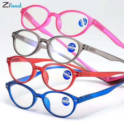 Zilead Fashion Reading Glasses Magnet Folding Ultra-light Hyperopia Eyewear Men Women Anti-fatigue Blue Light Presbyopia Glasses