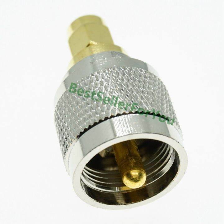 uhf-male-pl259-plug-pl-259-male-to-sma-male-jack-connector-rf-adapter-electrical-connectors