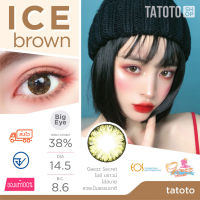 Ice Brown TATOTO Contact lens ของแท้100% มีอย.ไทย