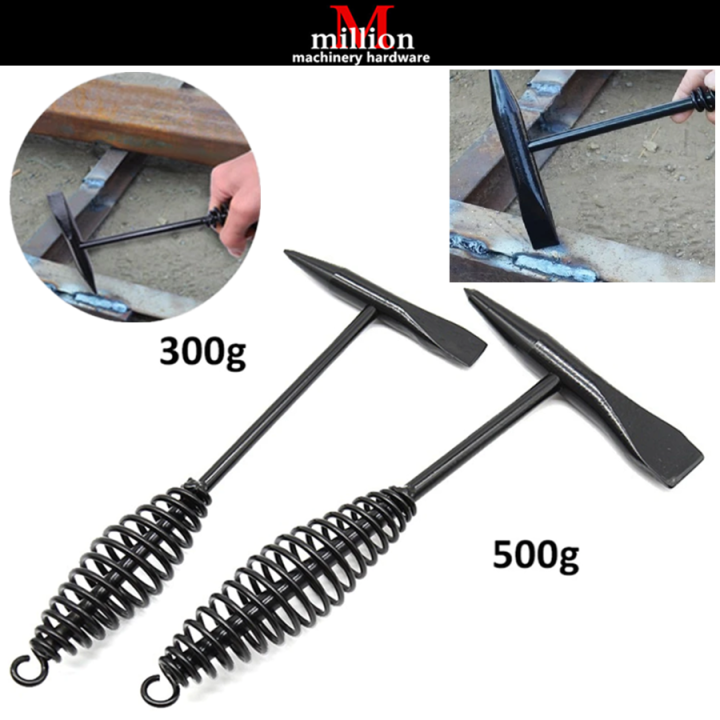 millionhardware 300g / 500g Welding Chipping Hammer With Spring