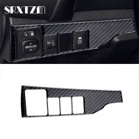 、‘】【’ Headlight Switch Panel Cover Trim Sticker For Toyota Corolla 2014 2015 2016 2017 2018 Car Accessory Soft Carbon Fiber