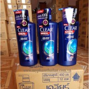 Dầu Gội Đầu Clear Men Bạc Hà Thái Lan