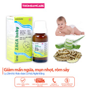 Serum Zaca baby 20ml, giúp dưỡng da, dưỡng ẩm, giảm mẩn ngứa